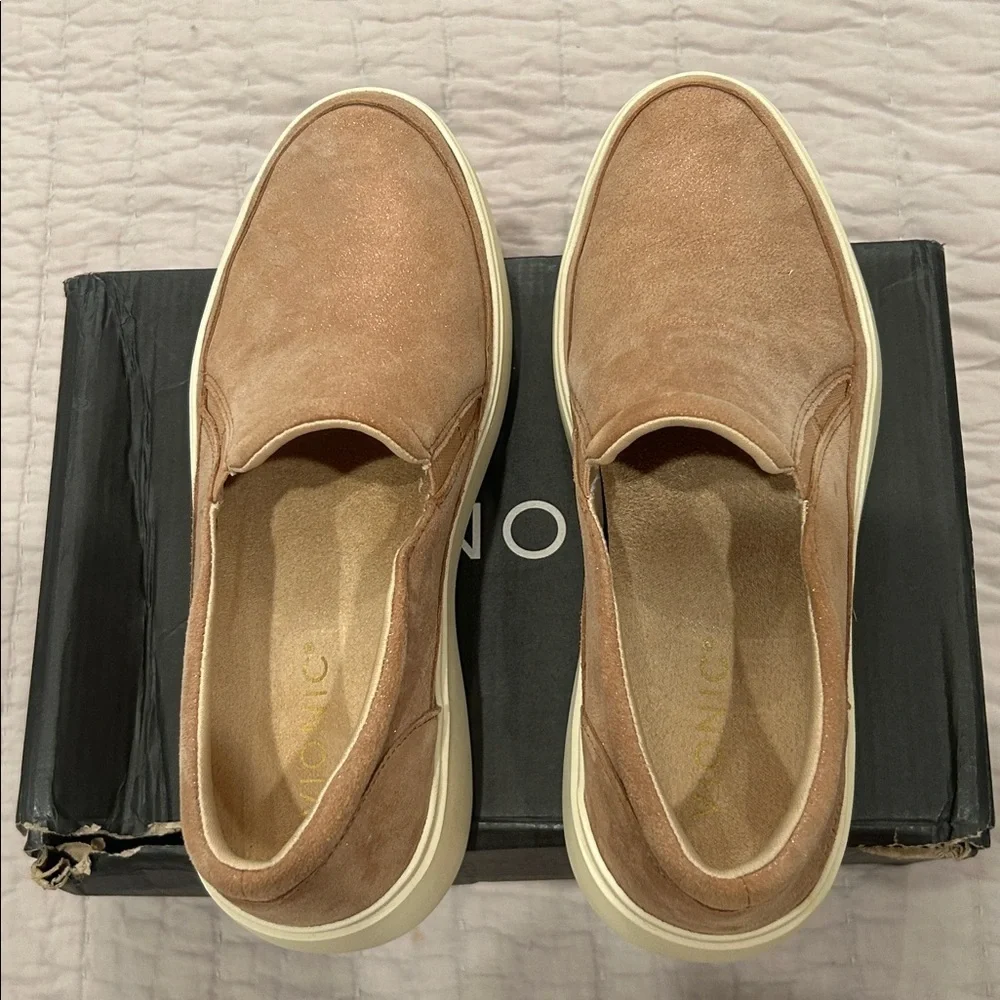 VIONIC KEARNY WOMENS POLLUTED ROSE GOLD 8